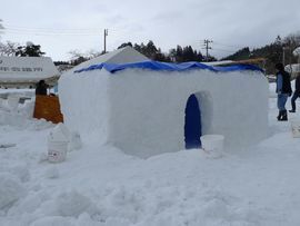 鳥小屋のかまくら.jpg